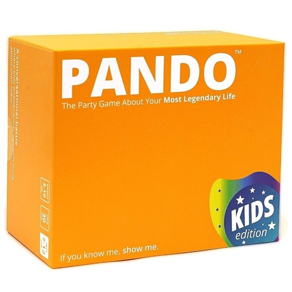 PANDO Kids Edition - The Party Game and Conversation Starter for Kids - Kids. - Picture 1 of 4